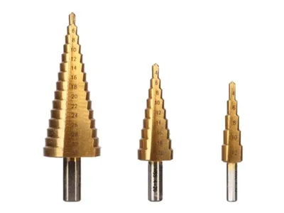 Image de Foret étagé Hss - Revêtement en titane - 3 pièces