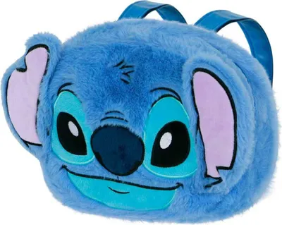 Produktbild von Karactermania Lilo & Stitch Plush Face He 6l 20x25x12 Cm Rucksack Blau  Blau One Size