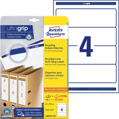 Obrázok produktu pre Univerzálne etikety 192x61 biela