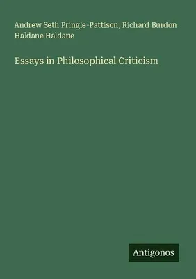 Produktbild von Essays in Philosophical Criticism