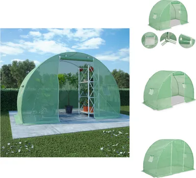 Image de vidaXL Serre 4,5 m² 300x150x200 cm - Serres
