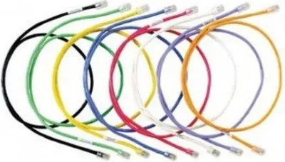 Image de Panduit STP28X0.5MYL câble de réseau Jaune 0,5 m Cat6a F/UTP (FTP)