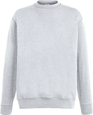 Produktbild von Fruit of the Loom - New Lightweight Set-In Sweat - Heather Grey - XXL