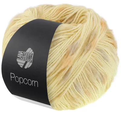 Produktbild von Lana Grossa - Popcorn 0001 vanille beige gelb orange