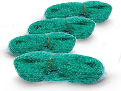 Obrázok produktu pre Sieť proti vtákom v zelenej farbe v sade 4 ks - každá 4x5 m - veľkosť oka 30x30 mm (4x5 / 4)