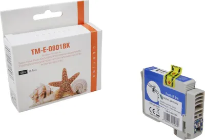 Produktbild von black Tinte 4.2-T08014010 kompatibel mit Epson T08014010