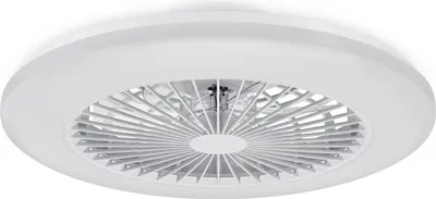 Produktbild von Philips Amigo Deckenventilator mit Beleuchtung, 42+20 W, Haushalts-Lamellenlüfter, Weiß, Zimmerdecke, Kunststoff, 48,5 cm, IP20
