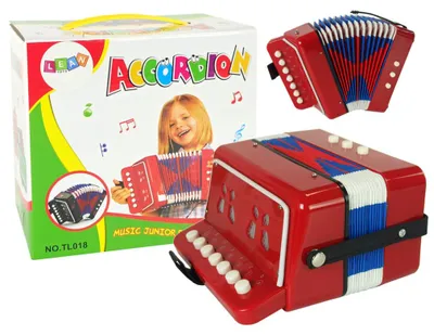 Immagine prodotto di Strumento a fisarmonica per piccoli musicisti Rosso