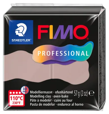 Immagine prodotto di FIMO 8040-87 Argilla da modellare FIMO PROFESSIONAL, indurente al forno, 57 g, color tortora