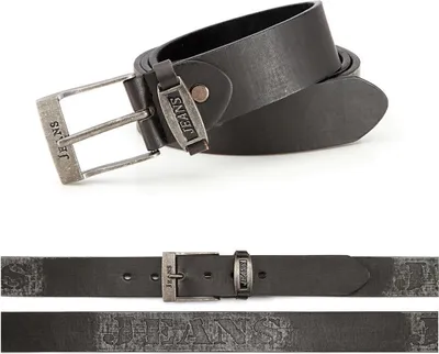 Produktbild von Herren Gürtel Braun Schwarz 4 cm Breiter Gürtel; Braun 115
