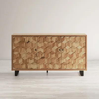 Produktbild von Avola AV1995-63 Kommode Akazienholz 160x46x84cm