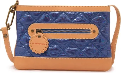 Zdjęcie produktu dla 6321AU borsa tracolla donna BORBONESE torebka damska z efektem vintage