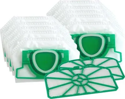 Produktbild von 12 Staubsaugerbeutel geeignet für Kobold VK200 inkl. 2 Motorfilter