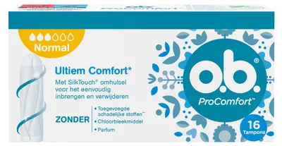 Productafbeelding van Ob Tampons Procomfort Normal (16 stuks)