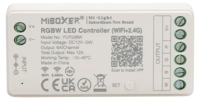 Produktbild von MiBoxer FUT038W RGBW-LED-Controller (WiFi + 2,4 G)