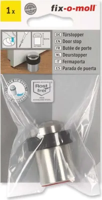 Produktbild von fix-o-moll Türstopper Edelstahl 27-33 mm x 46 mm