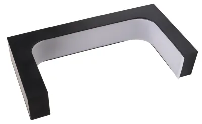 Obrázek produktu pro Levitující stojan na boty s 16 barevnými světly 12V 3A Magnetický závěsný stojan na boty pro tenisky Černý EU zástrčka 100?240V
