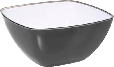 Produktbild von Salatschüssel d25cm "square" anthrazitgrau - 5 five simply smart