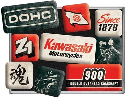 Zdjęcie produktu dla Magnesy Na Lodówkę 9Szt Kawasaki