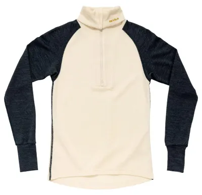 Produktbild von Expedition Merino Silk Zip Man XL mehrfarbig - ink/offwhite