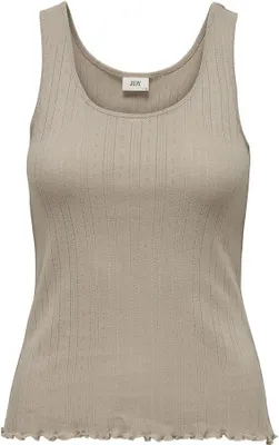 Produktbild von Jdy Salsa Life ärmelloses T-shirt Beige L Frau Beige L