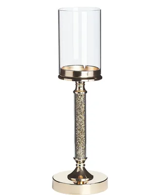 Produktbild von BELIANI Klassischer Kerzenständer Für Besonderes Flair Kerze Kerzen Deko Dekoration Gold Elegant Glas