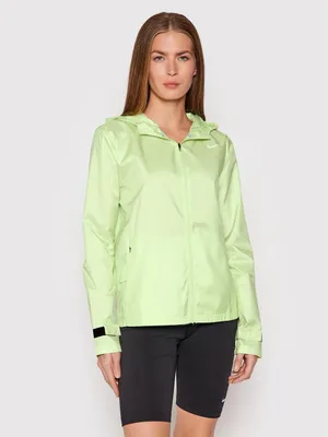 Produktbild von Nike Kurtka Sportowa Damska Essential Do Biegania Zielona XL