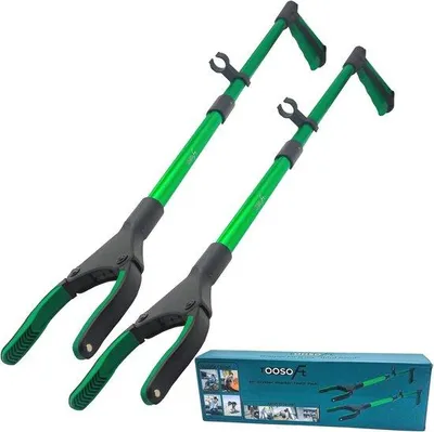 Productafbeelding van Grijptang 106 cm - Opvouwbaar en magnetisch - Ideaal voor ouderen en mensen met beperkte mobiliteit
