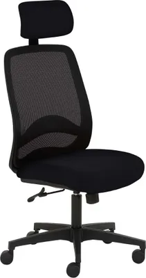Produktbild von Drehstuhl myTRITON mit Kopfstütze Schwarz