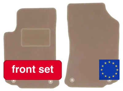 Obrázok produktu pre Predné rohože, odolný materiál, presný strih, béžová farba