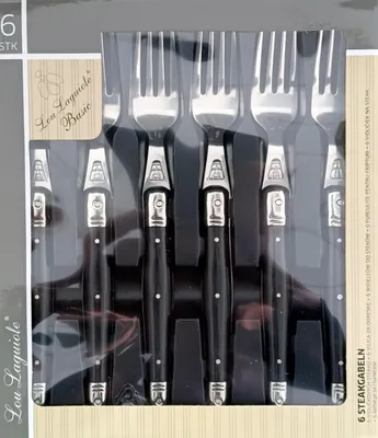 Produktbild von Lou Laguiole  Steakgabeln Set 6 Teilig