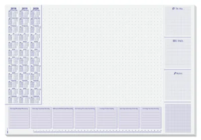 Obrázek produktu pro sigel papírová podložka na psaní "Lilac", 595 x 410 mm