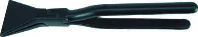 Produktbild von Hawe Falzzange gerade, Abkantzange, Klempner Blechzange, Biegzange, schwarz lackiert, Qualitätsstahl, 60mm