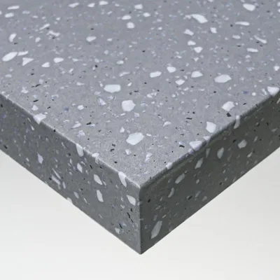 Image de DIMEXACT - Papier peint adhésif effet terrazzo gris - 122 cm x 1 m - en Rouleau