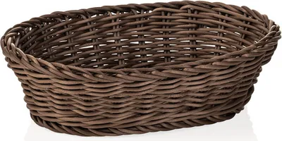 Produktbild von Tischkorb Korb braun Gastro 25 x 19 x 6,5 cm, Polypropylen