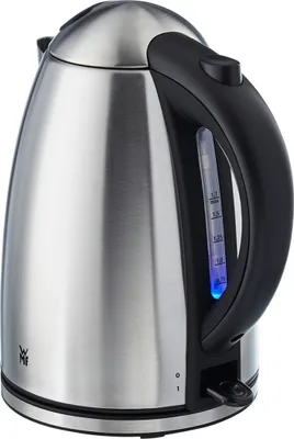 Zdjęcie produktu dla WMF Stelio 0413020012, 1,7 l, 2400 W, Czarny, Stal nierdzewna, Stal nierdzewna, Plastik, Wskaźnik poziomu wody, Zabezpieczenie przed przegrzaniem