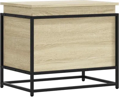 Obrázek produktu pro vidaXL Úložný box s víkem Sonoma 60x40x51,5 cm materiál na bázi dřeva