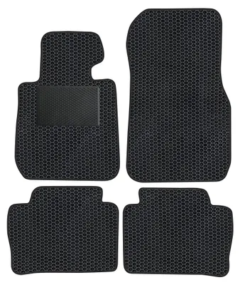 Produktbild von moto-MOLTICO EVA Fußmatten Auto - Automatten passend für BMW 3er F30 F31 2011-2018 (mit Verstärkung), Rutschfeste und Wasserfeste Autoteppiche