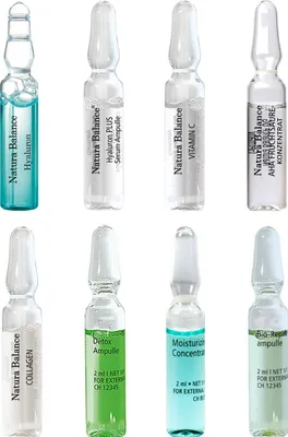 Produktbild von 24 TAGES INTENSIV KUR Gesichtspflege 24 Ampullen 8 Sorten a 2ml Hyaluron Serum Augenfalten Kollagen Retinol Fruchtsäure Vitamin C Feuchtigkeit Frauen Geschenkset Kosmetik Muttertag Geschenk Gesicht Haut