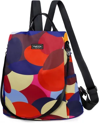 Obrázok produktu pre Antisyndikátny batoh dámsky 33 x 15 x 35,5 cm, vodoodolný nylon, 500 g, pre cestovanie