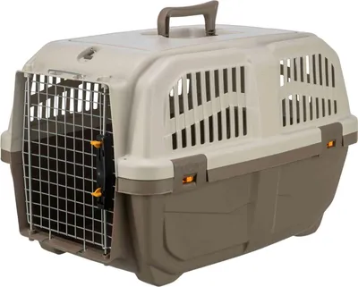 Produktbild von TRIXIE Transportbox Skudo - taupe/sand - 40 × 39 × 60 cm