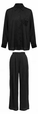 Image de Ensemble 2 pièces pour femmes EMBELL - noir, taille M