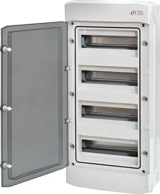 Produktbild von ETI Kleinverteiler Aufputz 4-reihig 48 Module IP65