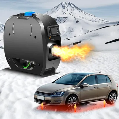 Productafbeelding van Standkachel - Parkeerluchtverwarmer - Dieselverwarmer - Luchtverwarmer - Auto Verwarmer - 12V 5KW Vermogen