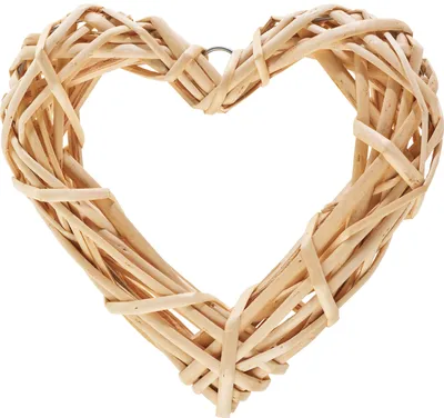 Produktbild von Weidenherz zum Aufhängen, natur Ø 20 cm