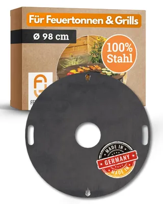Produktbild von Feuerplatte Grillplatte Grillring für Feuertonne Ø 98 cm