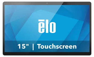 Produktbild von Elo Touch Solutions E983895, 39,6 cm (15.6"), 1920 x 1080 Pixel, TFT, 255 cd/m², Projizierts Kapazitivsystem, 1000:1