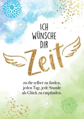 Produktbild von Postkartenset Ich wünsche dir Zeit – Gedichte der Lebensfreude, Klappkarten mit hochwertigem Umschlag