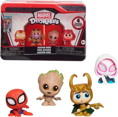 Produktbild von Just Play Marvel Doorables Action Mini Peek Figuren Mehrfarbig Kinder Mehrfarbig One Size