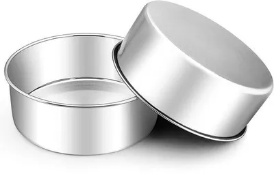 Productafbeelding van Set van 2 Ronde Taartvormen - 20 cm, Antiaanbaklaag